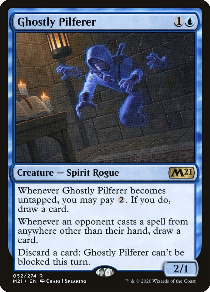 Image for Ghostly Pilferer (52) - Magic: The Gathering