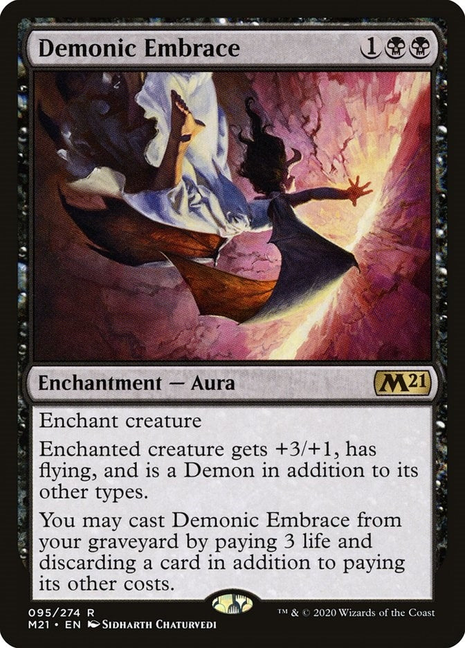 Image for Demonic Embrace (95) - Magic: The Gathering