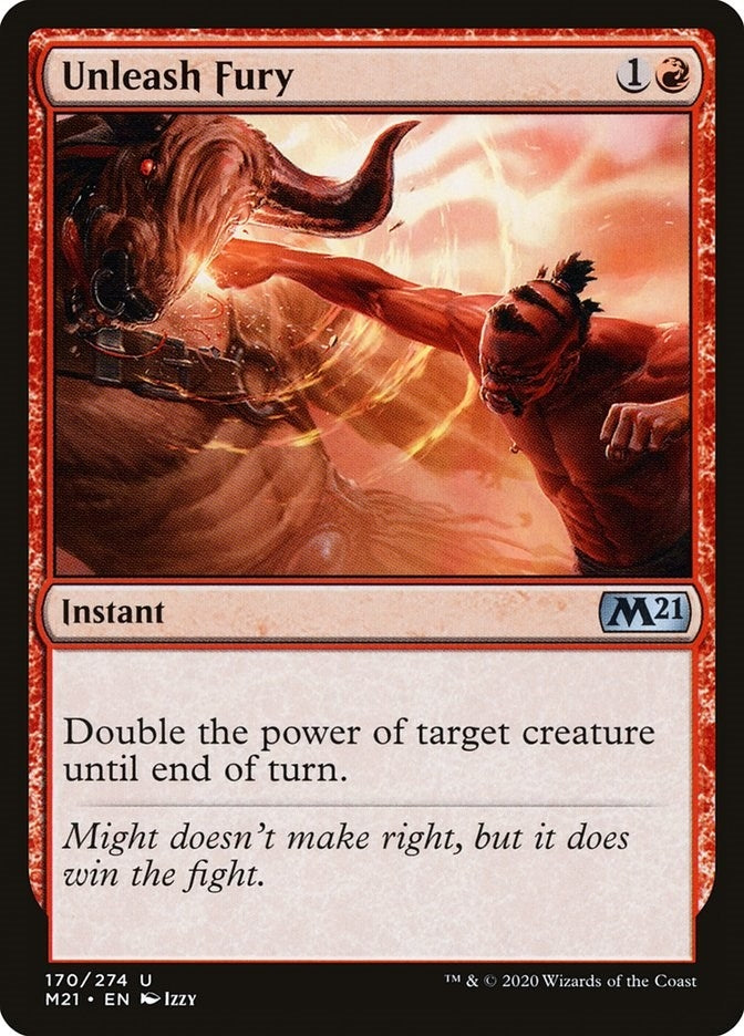 Image for Unleash Fury (170) - Magic: The Gathering