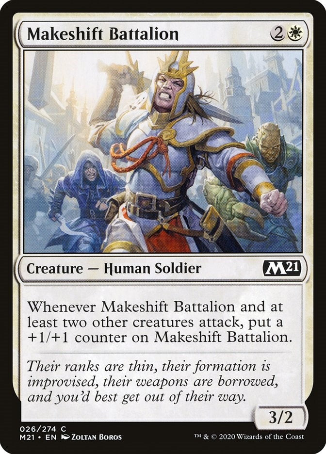 Image for Makeshift Battalion (26) - Magic: The Gathering