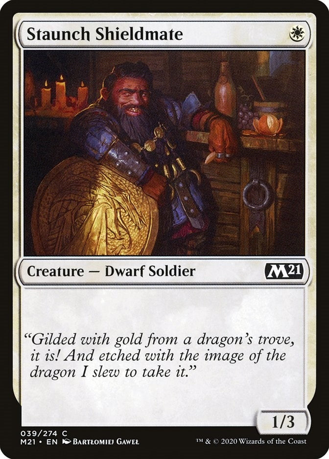 Image for Staunch Shieldmate (39) - Magic: The Gathering