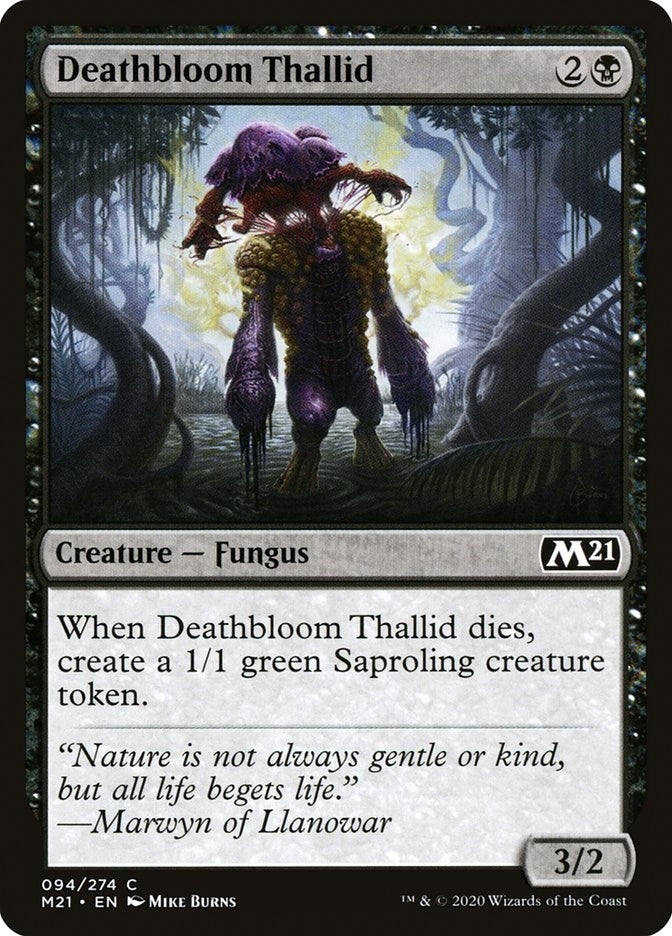 Image for Deathbloom Thallid (94) - Magic: The Gathering