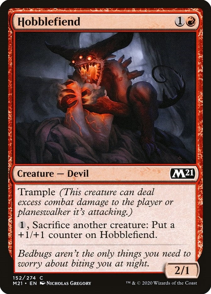 Image for Hobblefiend (152) (M21) - Magic: The Gathering