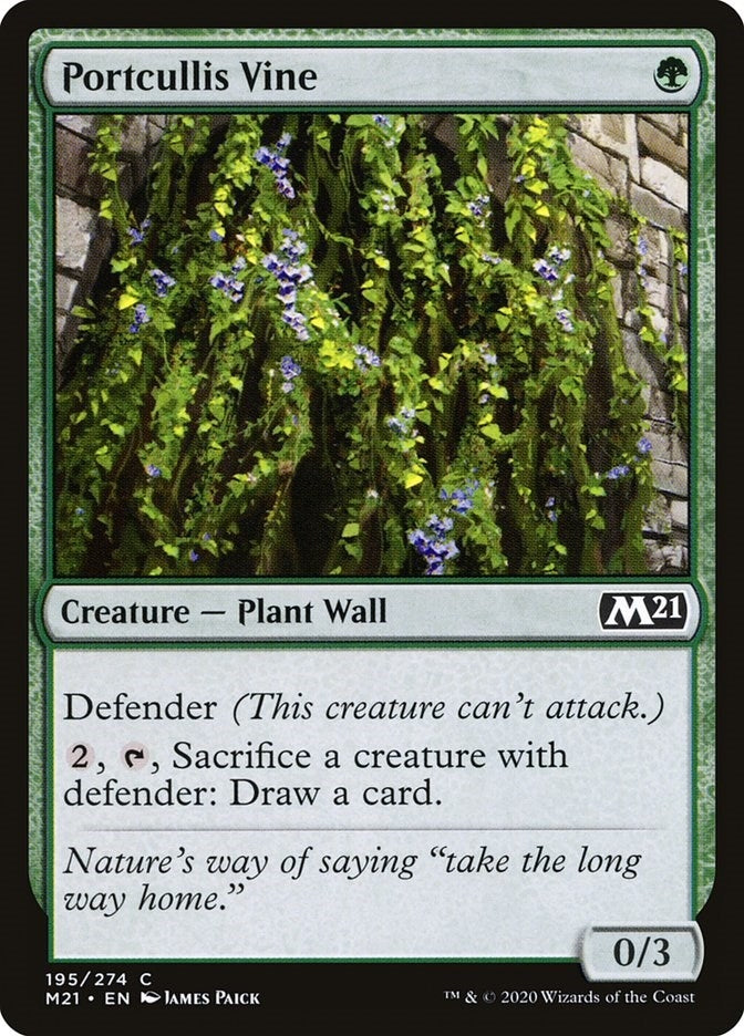 Image for Portcullis Vine (195) - Magic: The Gathering