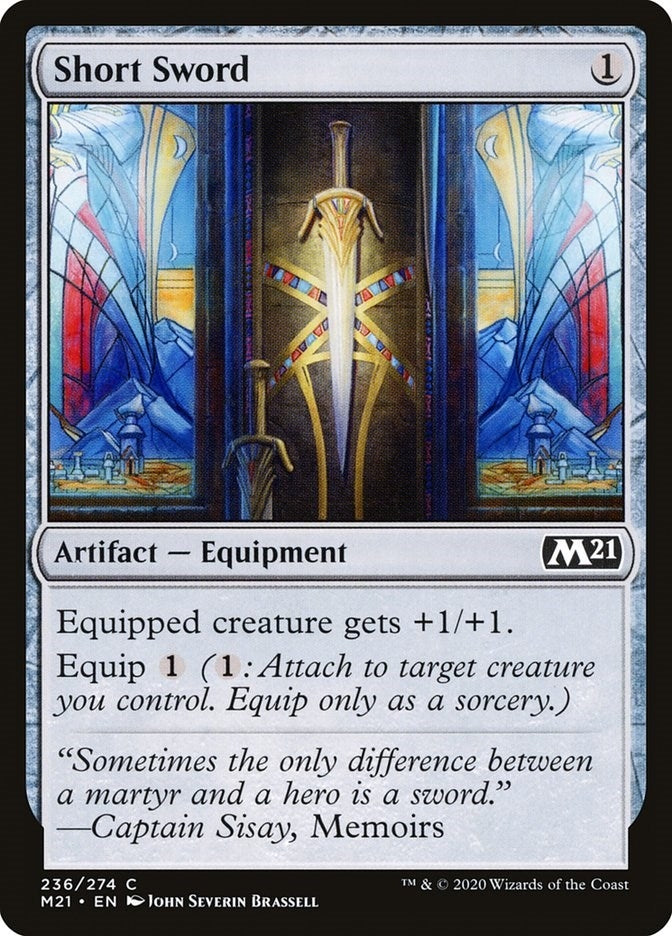 Image for Short Sword (236) - Magic: The Gathering