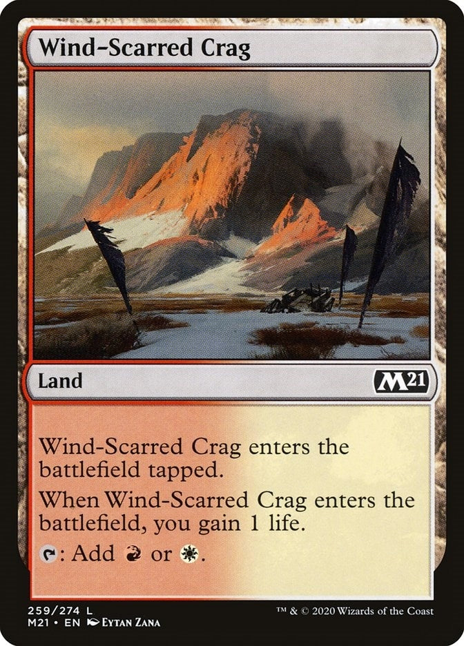 Image for Wind-Scarred Crag (259) - Magic: The Gathering