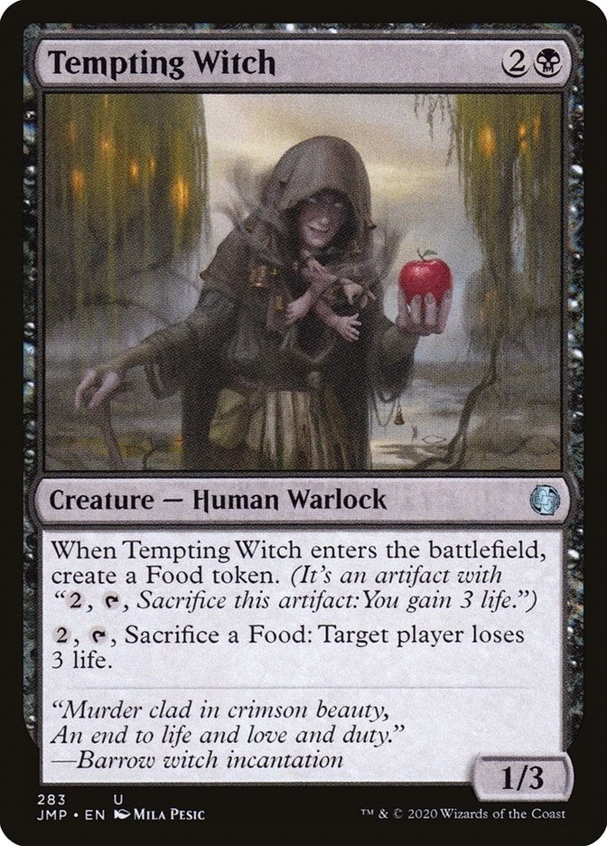 Image for Tempting Witch (283) - Magic: The Gathering