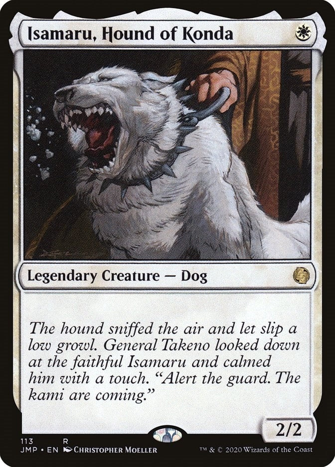 Image for Isamaru, Hound of Konda (113) - Magic: The Gathering