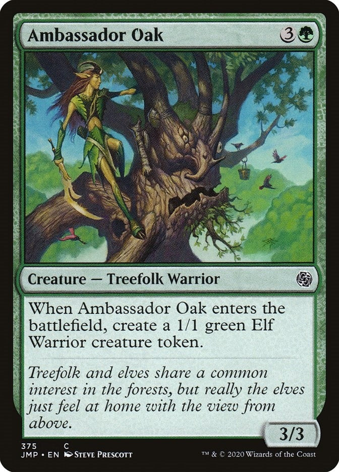 Image for Ambassador Oak (375) (JMP) - Magic: The Gathering