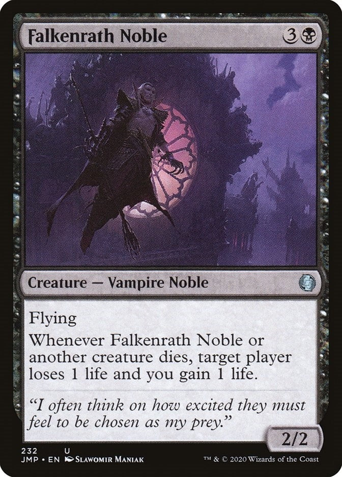 Image for Falkenrath Noble (232) (JMP) - Magic: The Gathering