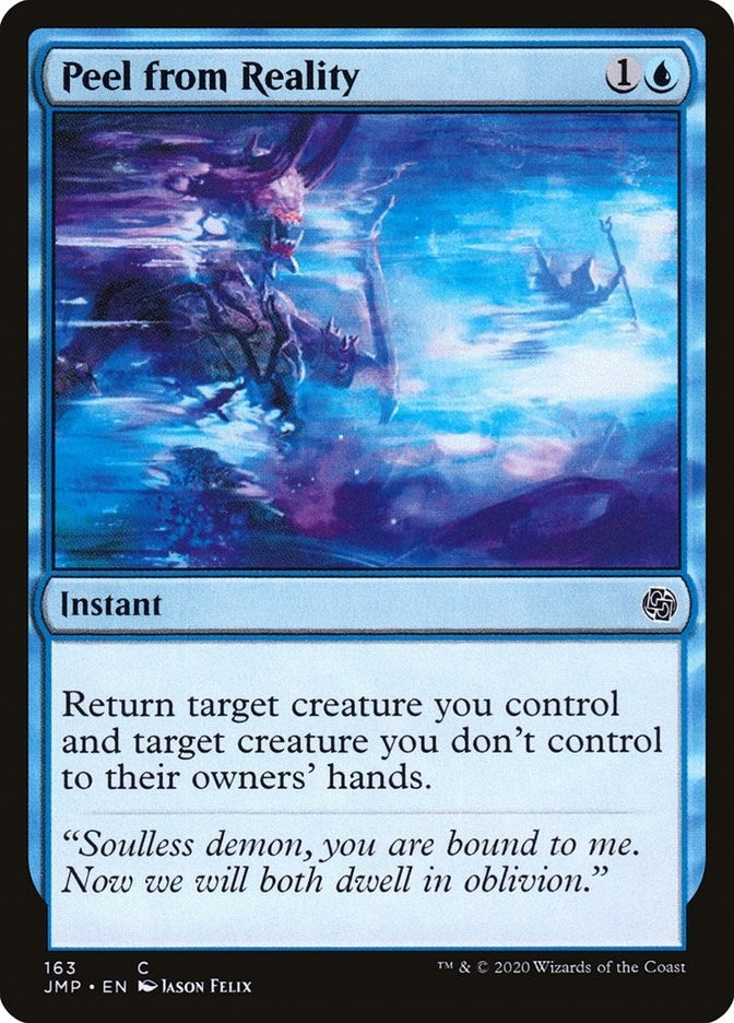 Image for Peel from Reality (163) (JMP) - Magic: The Gathering