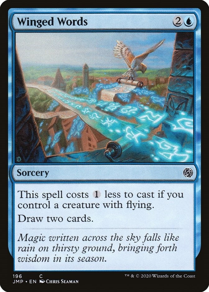 Image for Winged Words (196) - Magic: The Gathering
