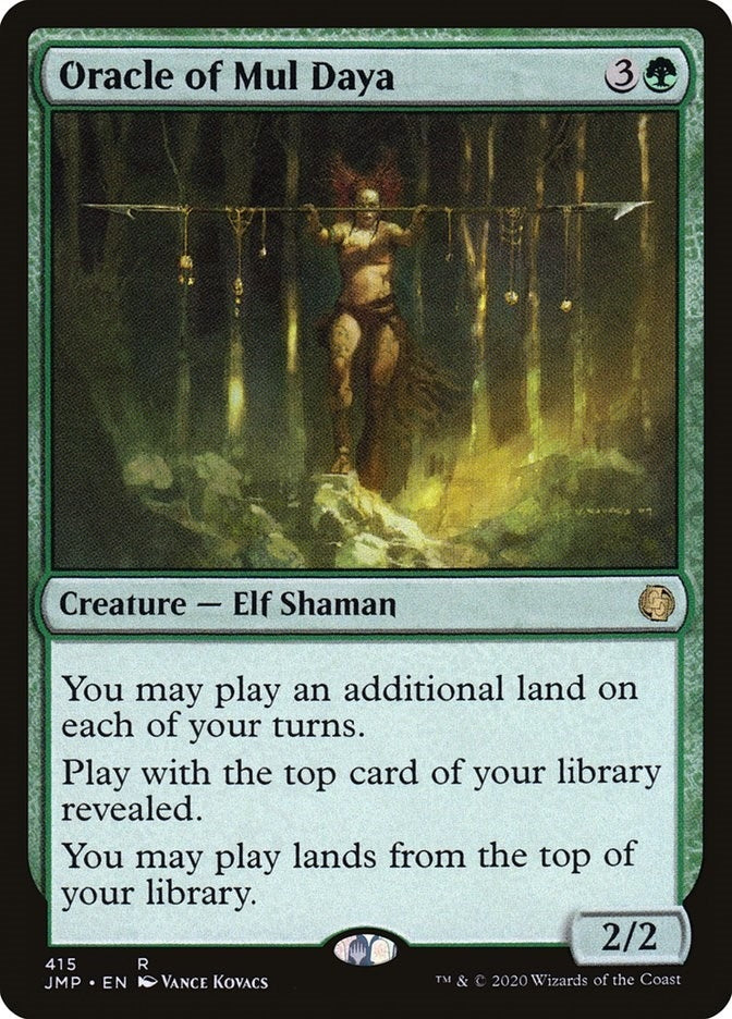 Image for Oracle of Mul Daya (415) (JMP) - Magic: The Gathering