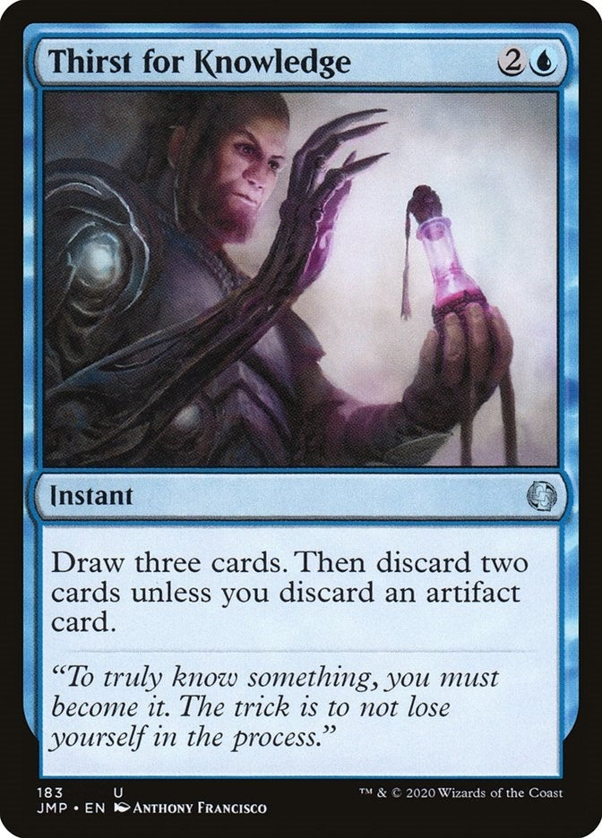 Image for Thirst for Knowledge (183) - Magic: The Gathering