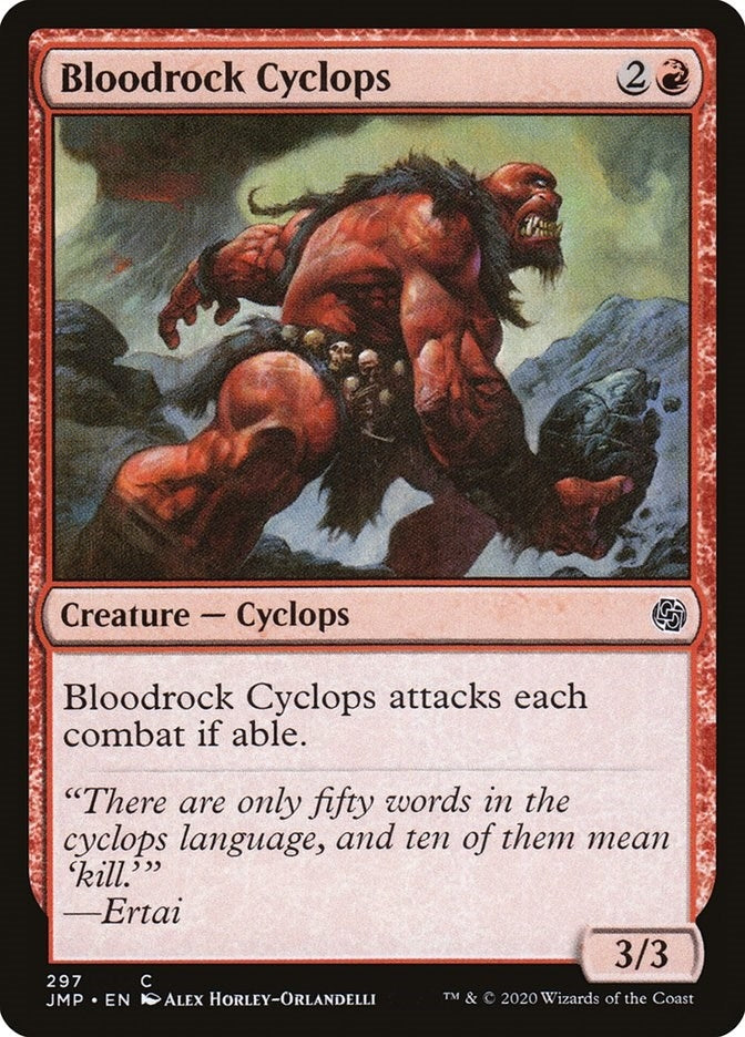Image for Bloodrock Cyclops (297) - Magic: The Gathering