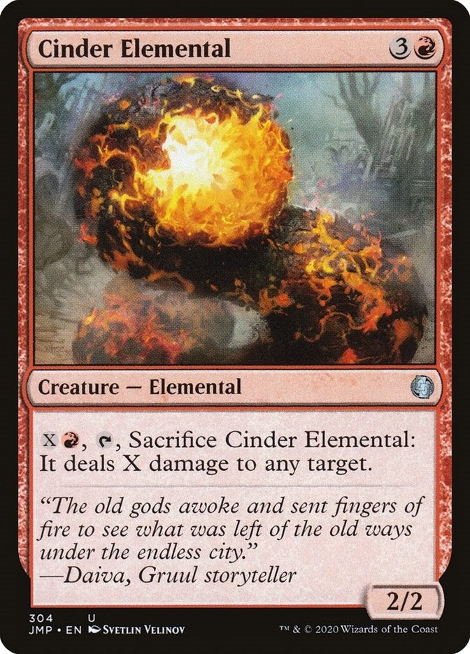 Image for Cinder Elemental (304) (JMP) - Magic: The Gathering