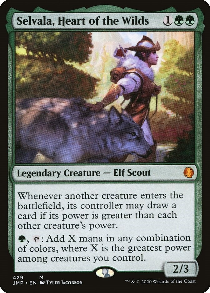 Image for Selvala, Heart of the Wilds (429) - Magic: The Gathering