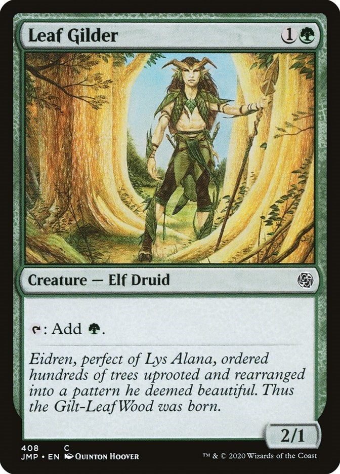 Image for Leaf Gilder (408) (JMP) - Magic: The Gathering