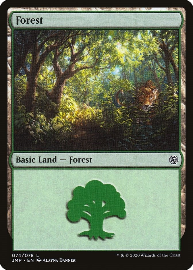 Image for Forest (074) (74) (JMP) - Magic: The Gathering