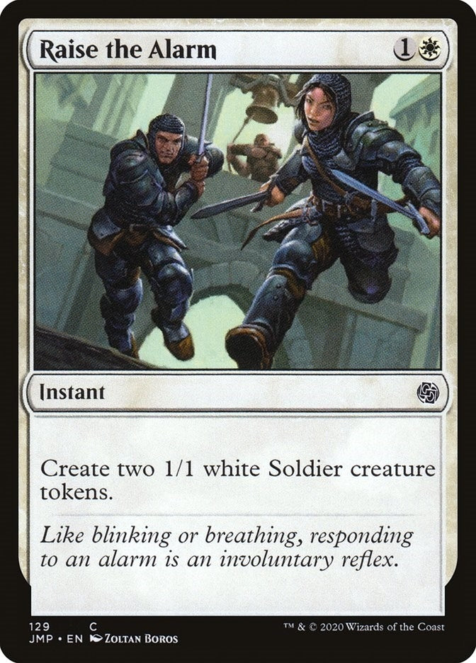 Image for Raise the Alarm (129) (JMP) - Magic: The Gathering