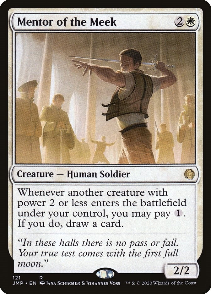 Image for Mentor of the Meek (121) (JMP) - Magic: The Gathering
