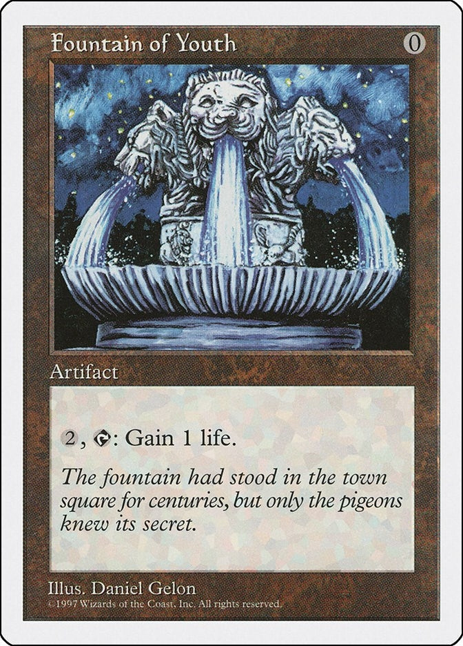 Image for Fountain of Youth - Magic: The Gathering