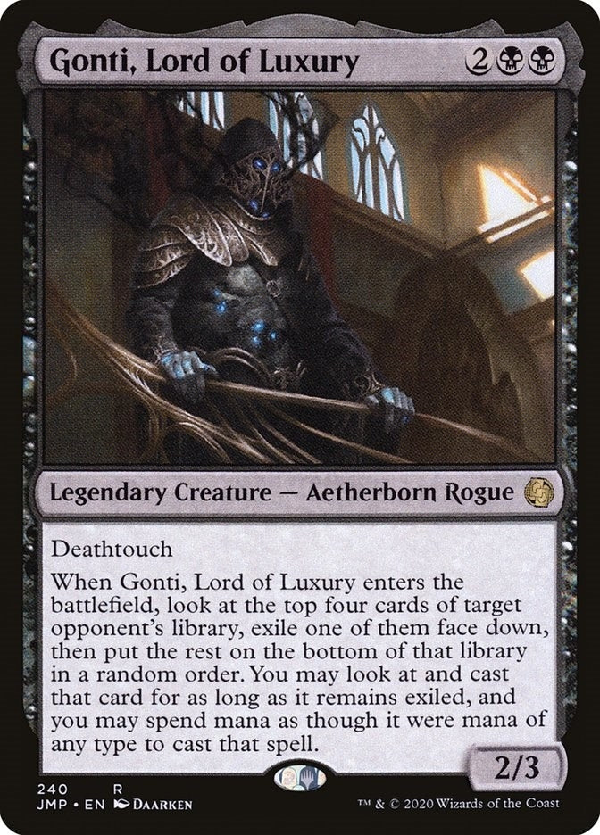 Image for Gonti, Lord of Luxury (240) (JMP) - Magic: The Gathering