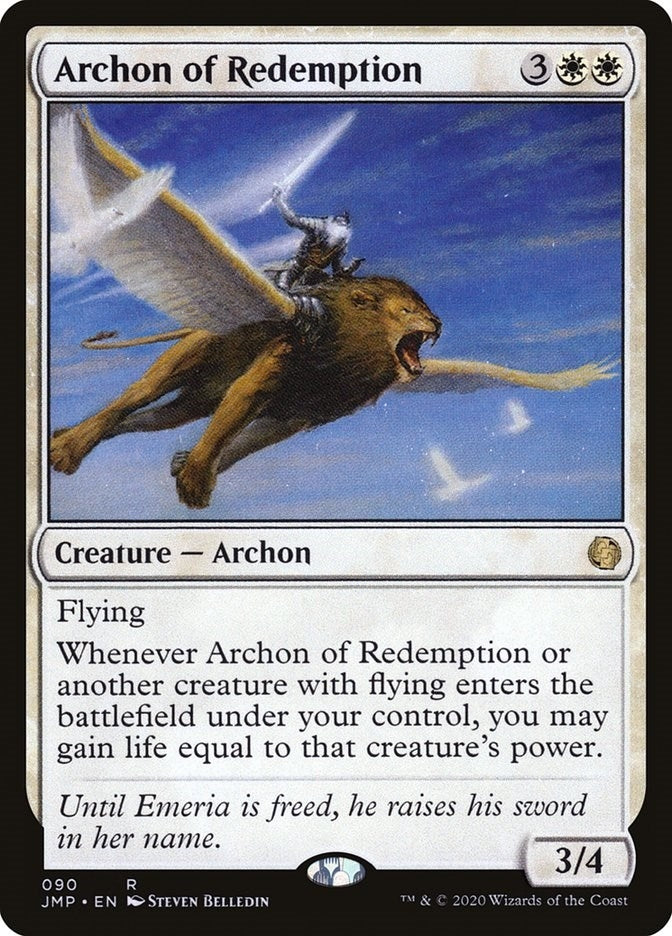 Image for Archon of Redemption (90) (JMP) - Magic: The Gathering