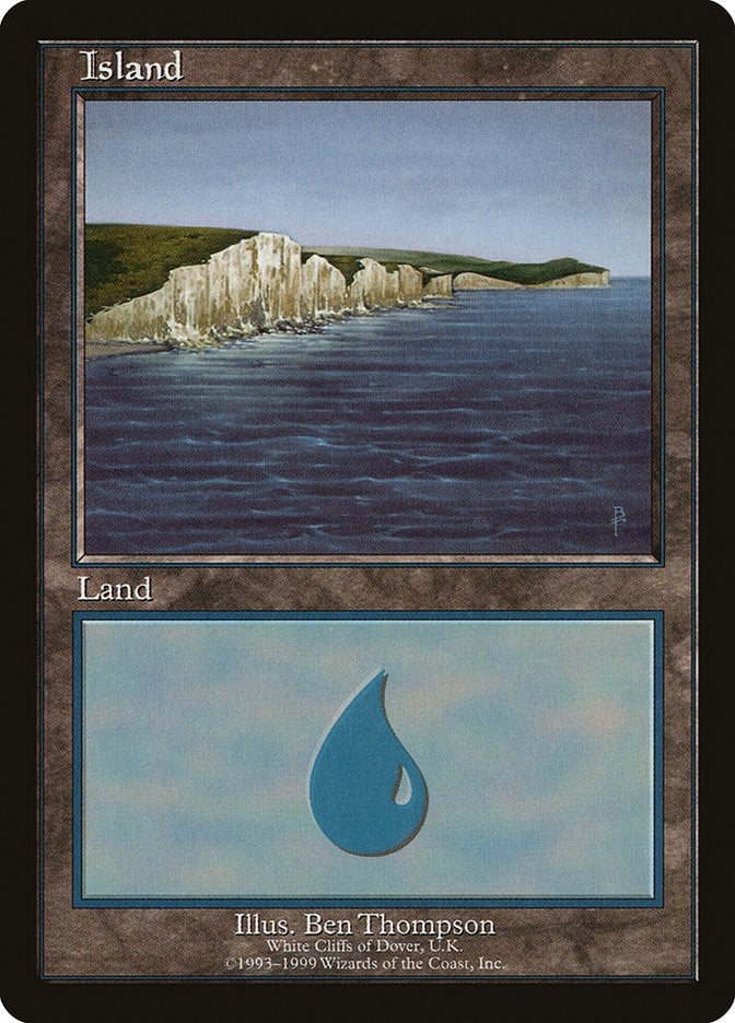 Image for Island - White Cliffs of Dover (12) - Magic: The Gathering