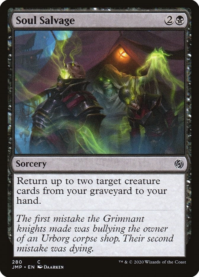 Image for Soul Salvage (280) (JMP) - Magic: The Gathering