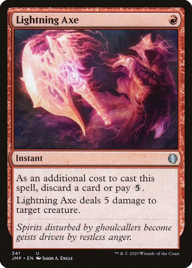 Image for Lightning Axe (341) - Magic: The Gathering
