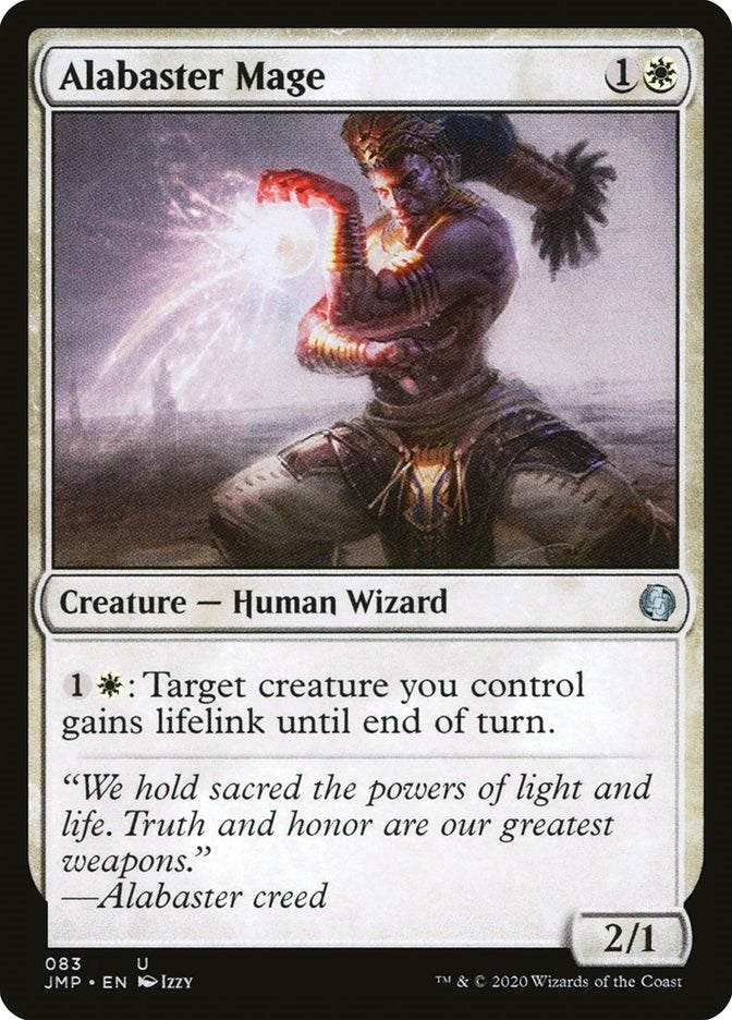Image for Alabaster Mage (83) (JMP) - Magic: The Gathering