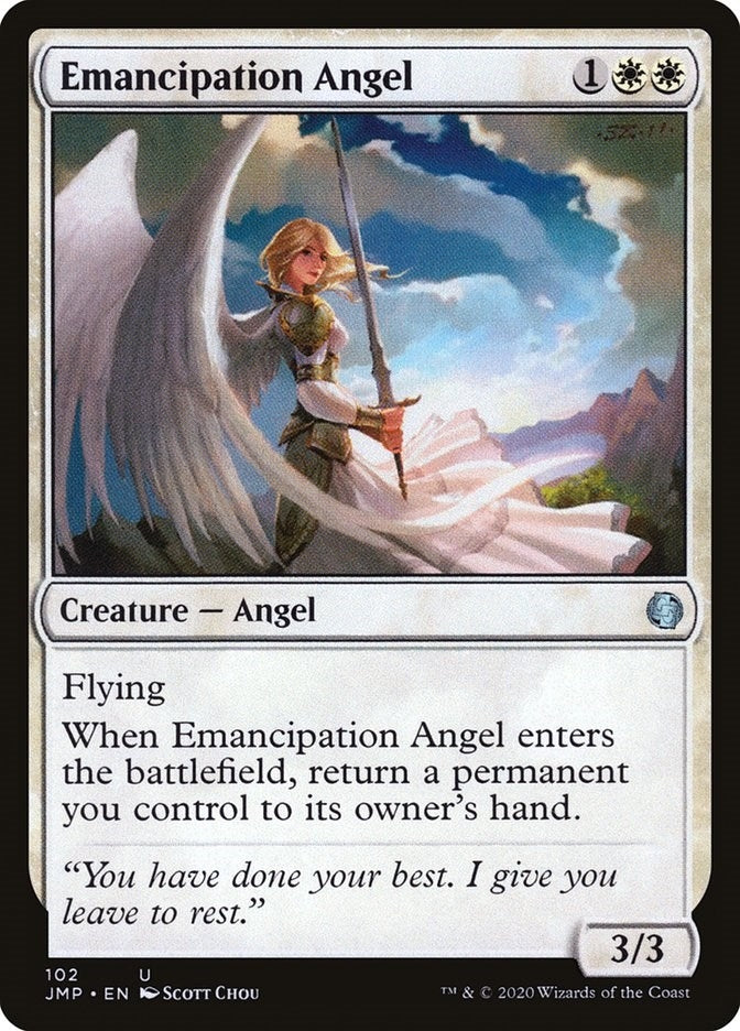 Image for Emancipation Angel (102) (JMP) - Magic: The Gathering