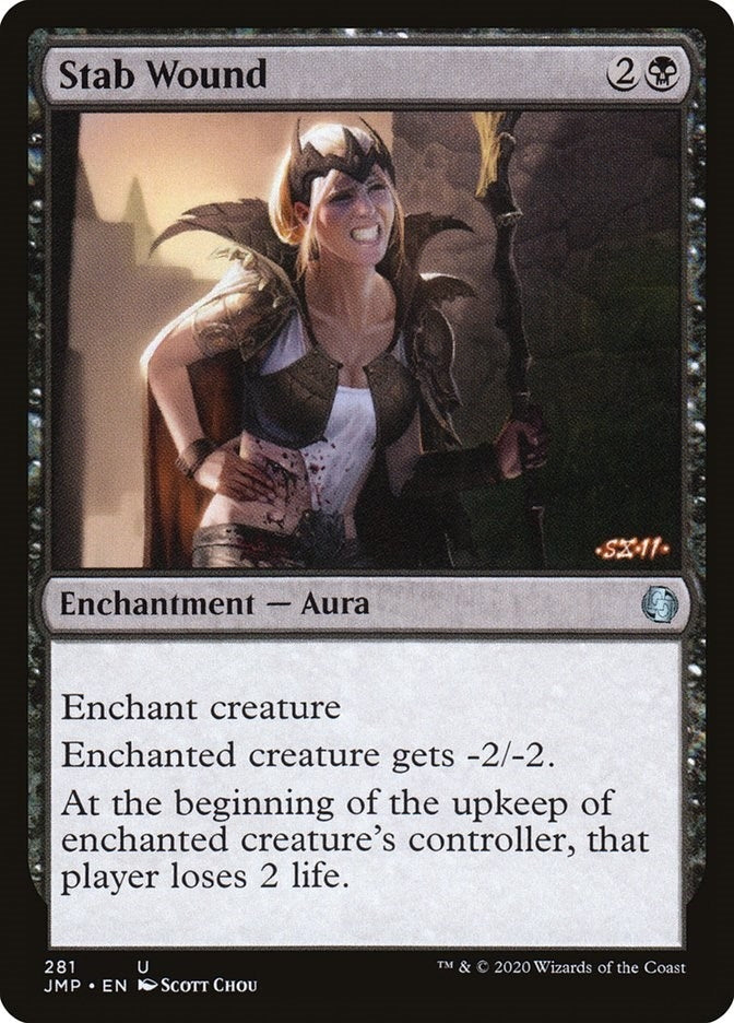 Image for Stab Wound (281) - Magic: The Gathering