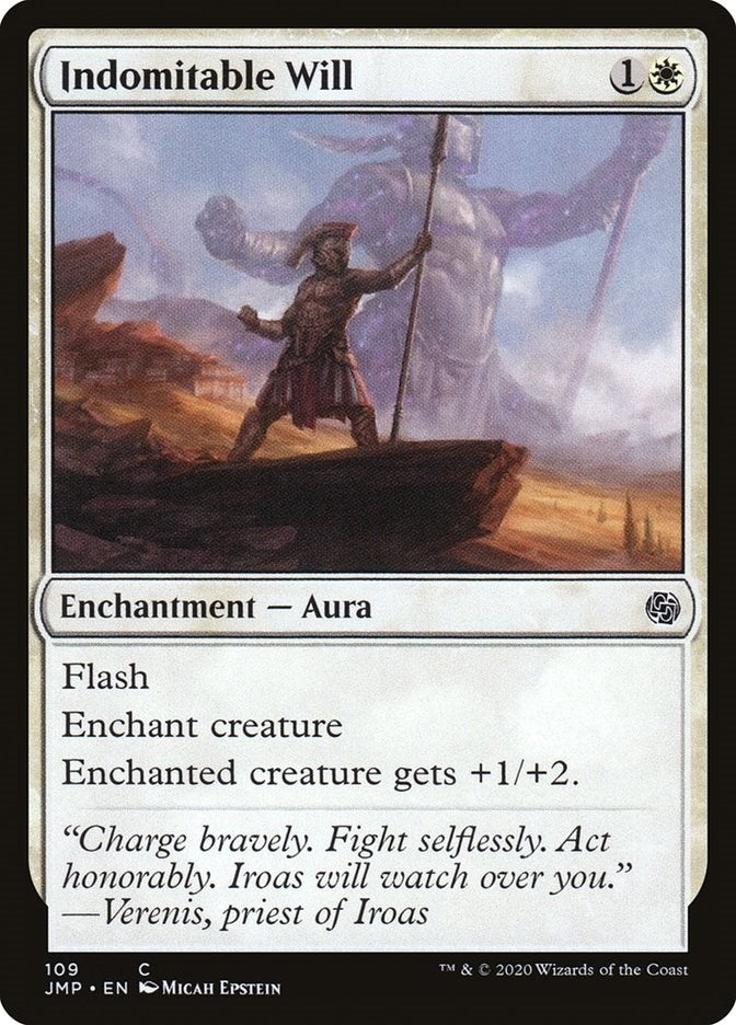 Image for Indomitable Will (109) (JMP) - Magic: The Gathering