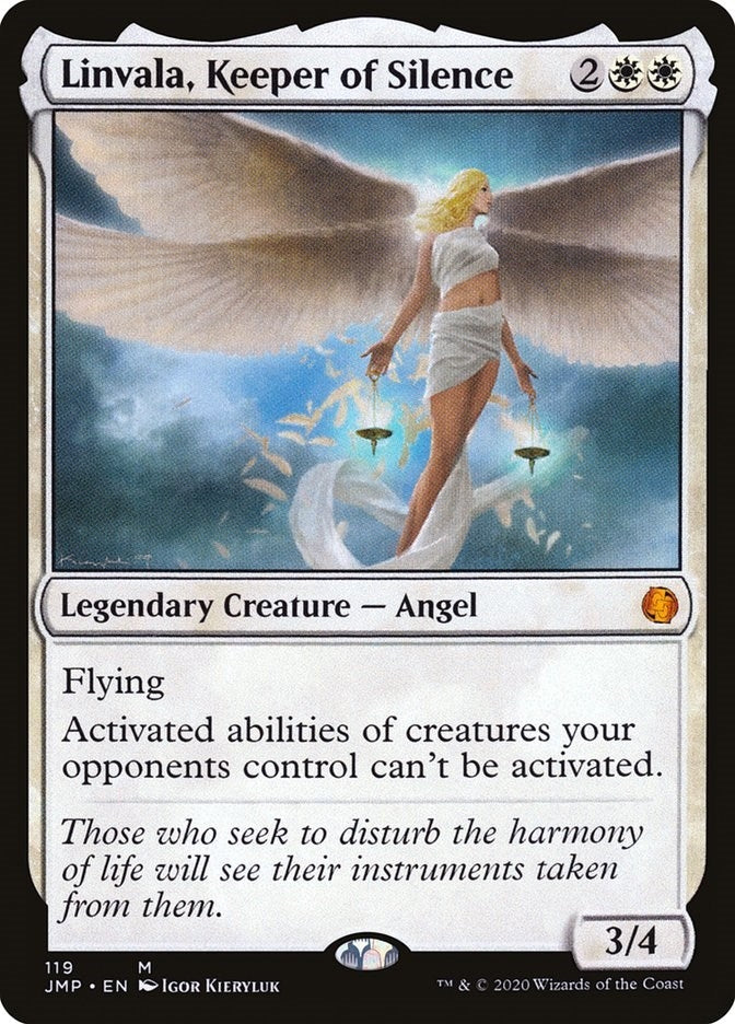 Image for Linvala, Keeper of Silence (119) (JMP) - Magic: The Gathering