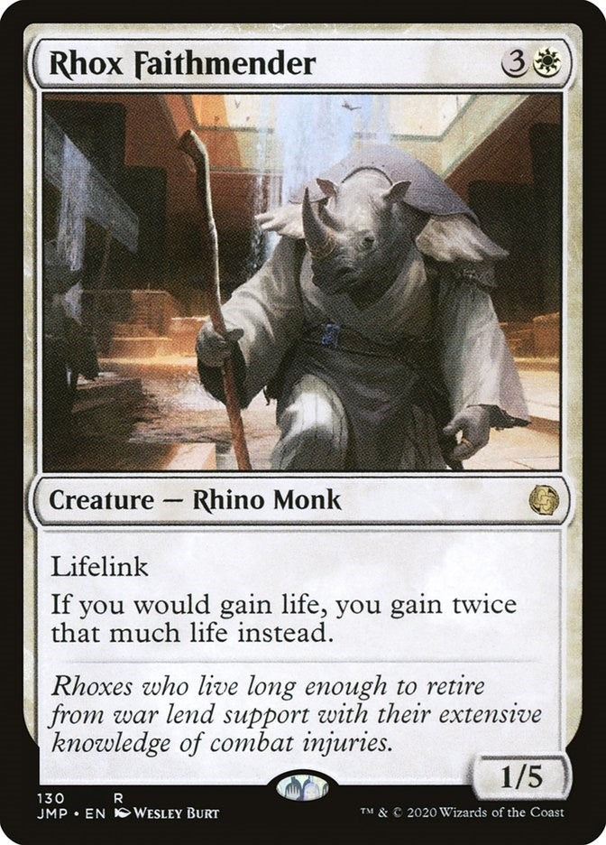 Image for Rhox Faithmender (130) (JMP) - Magic: The Gathering