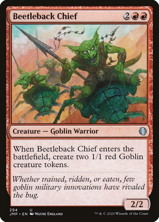 Image for Beetleback Chief (294) - Magic: The Gathering
