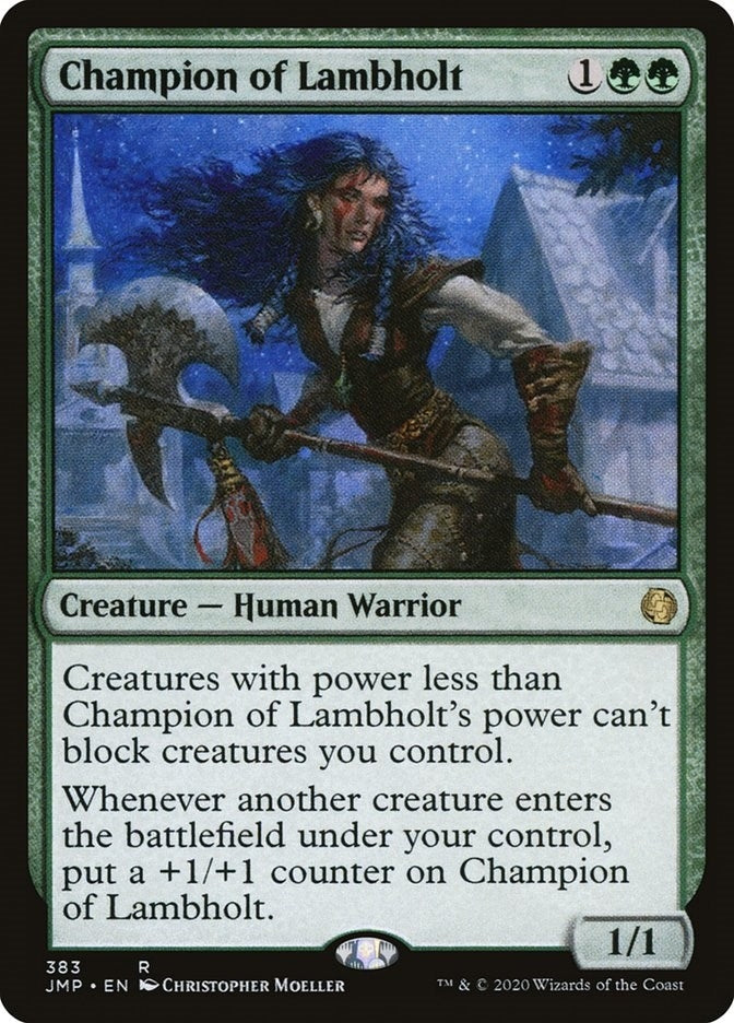 Image for Champion of Lambholt (383) - Magic: The Gathering