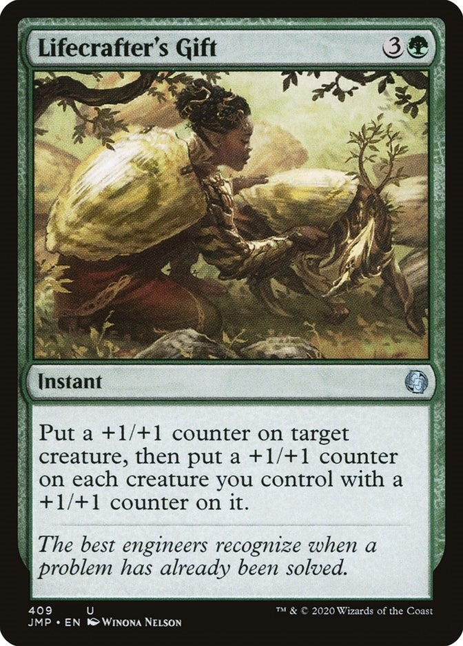 Image for Lifecrafter's Gift (409) (JMP) - Magic: The Gathering