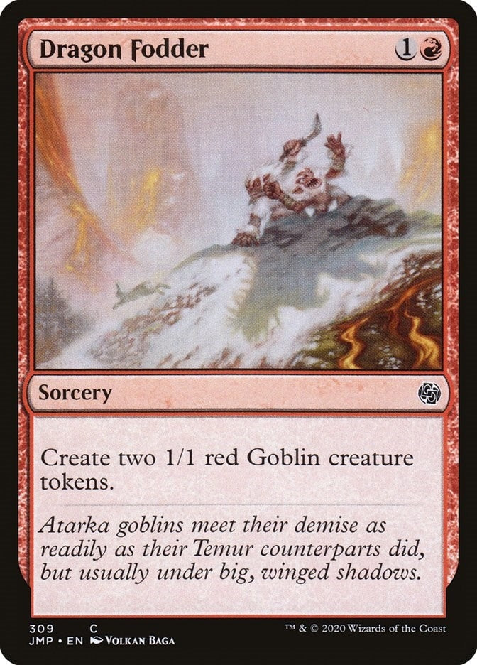 Image for Dragon Fodder (309) (JMP) - Magic: The Gathering