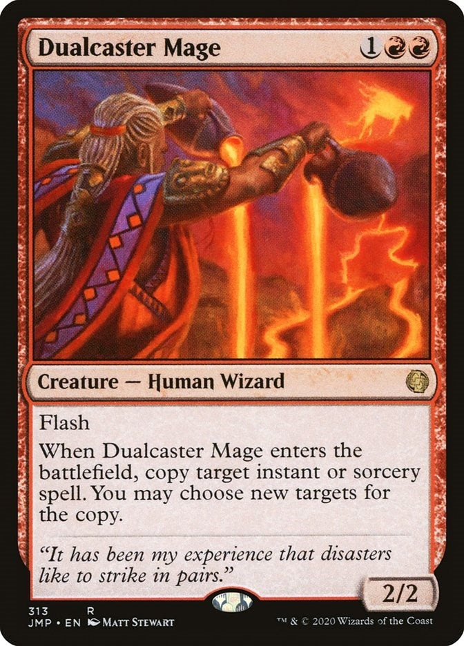 Image for Dualcaster Mage (313) (JMP) - Magic: The Gathering