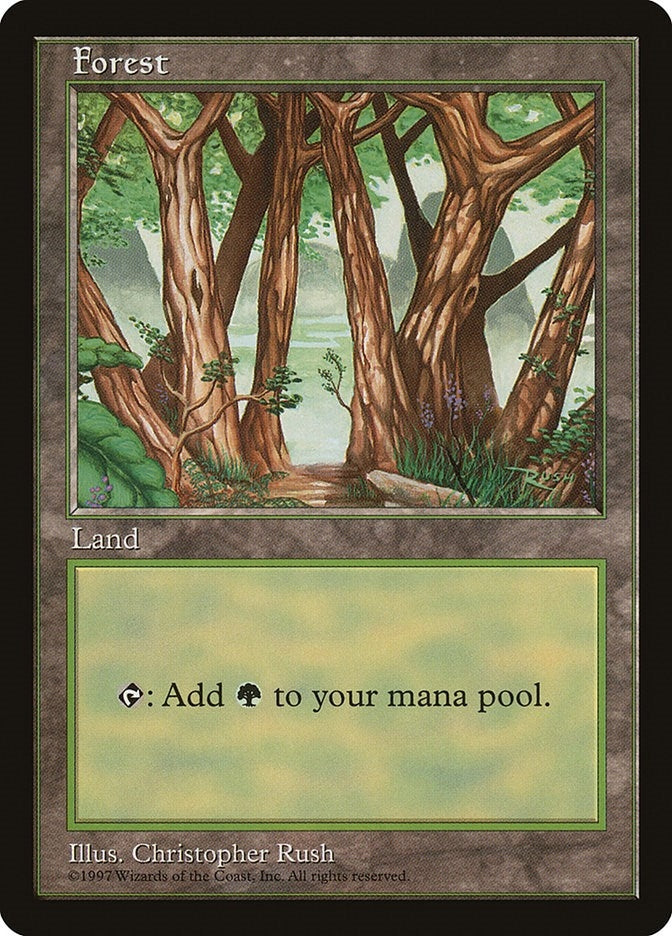 Image for Forest - Blue Pack (Rush) - Magic: The Gathering