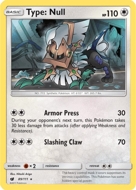 Image for Type: Null - 89/111 (SM Crimson Invasion) (089/111) (PR) - Pokemon