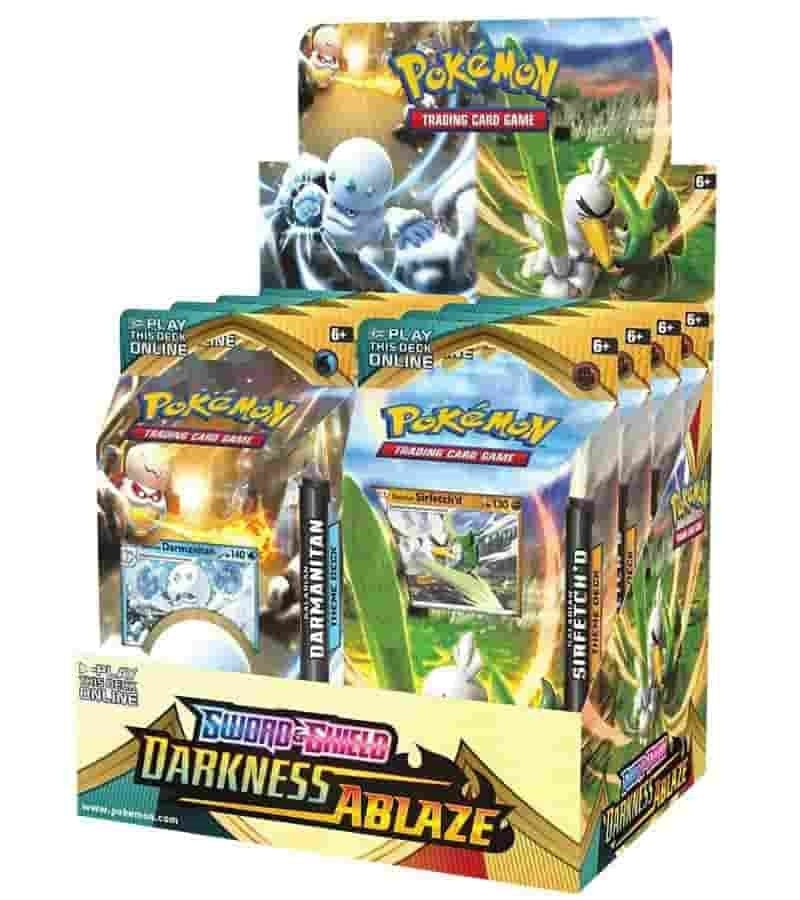 Image for Darkness Ablaze Theme Deck Display - Pokemon