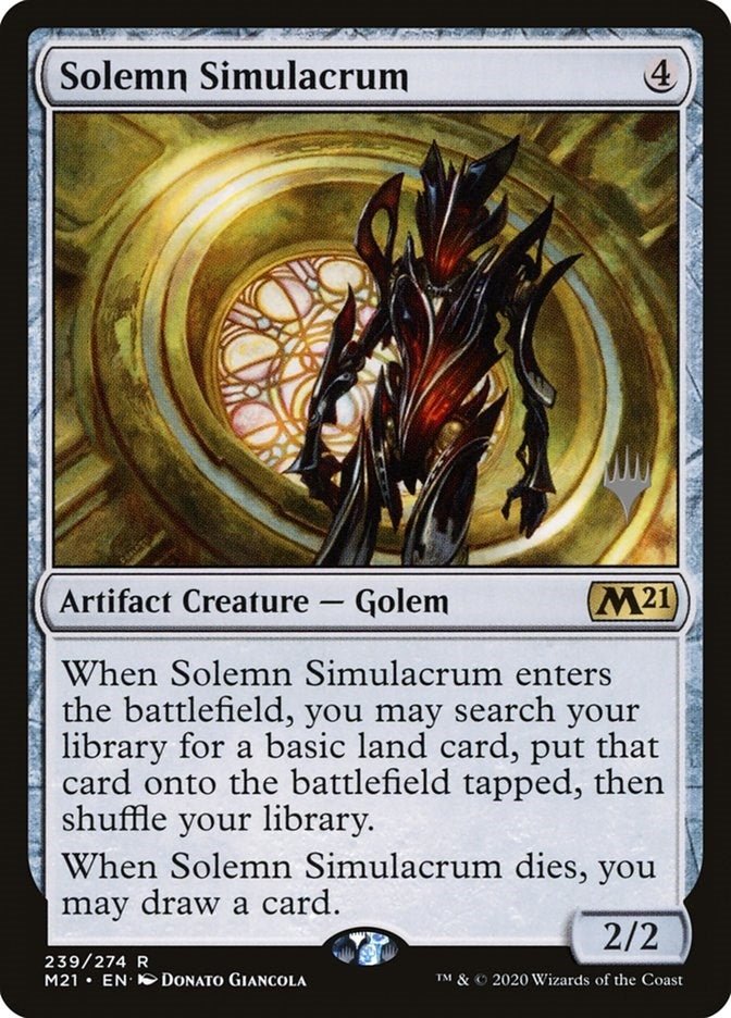 Image for Solemn Simulacrum (239) (PPM21) - Magic: The Gathering