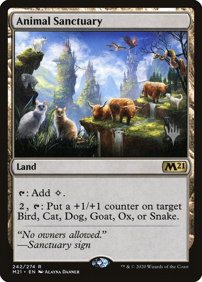 Image for Animal Sanctuary (242) (PPM21) - Magic: The Gathering