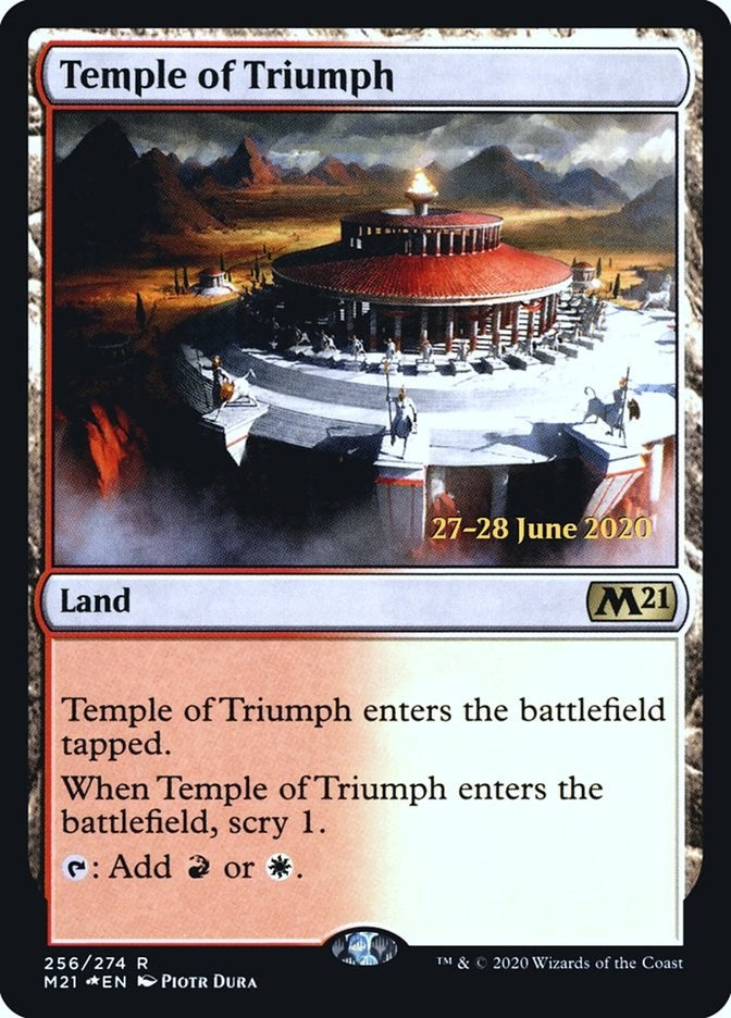 Image for Temple of Triumph (M21) (256) - Magic: The Gathering