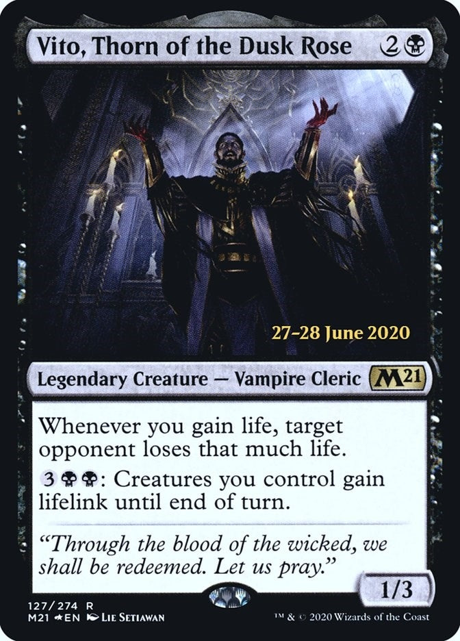 Image for Vito, Thorn of the Dusk Rose (127) - Magic: The Gathering