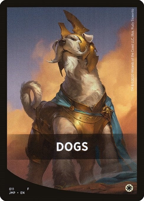 Image for Dogs Theme Card (11) (JMP) - Magic: The Gathering